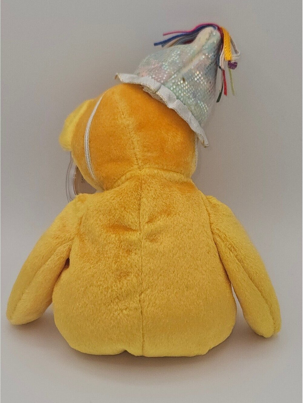 Ty Beanie Babies November Birthday Bear Yellow Plush w/ Tags - Picture 3 of 7